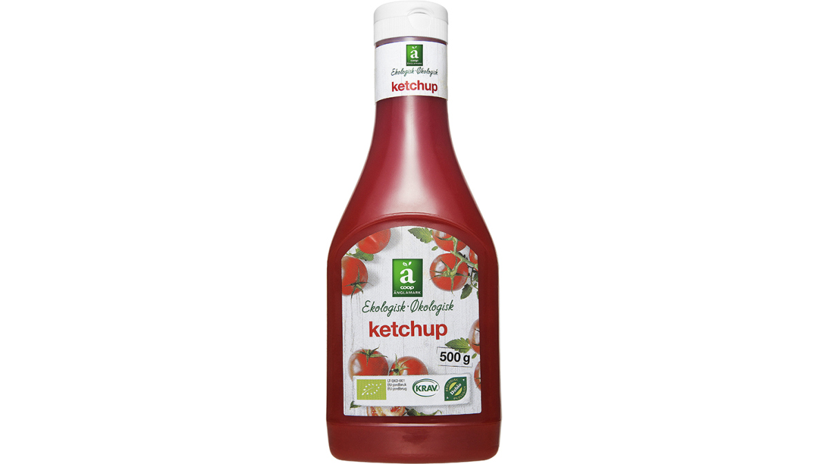 Änglamark ketchup