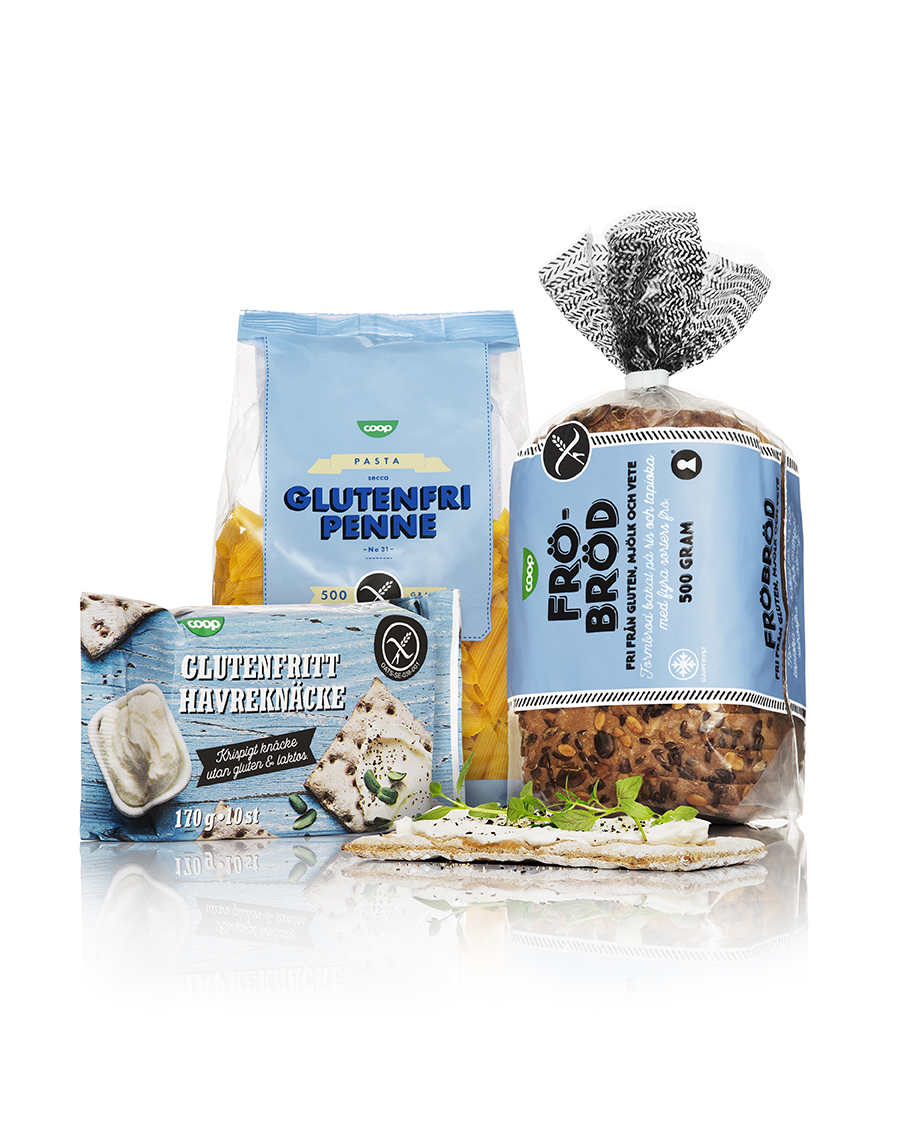 coop glutenfritt sortiment