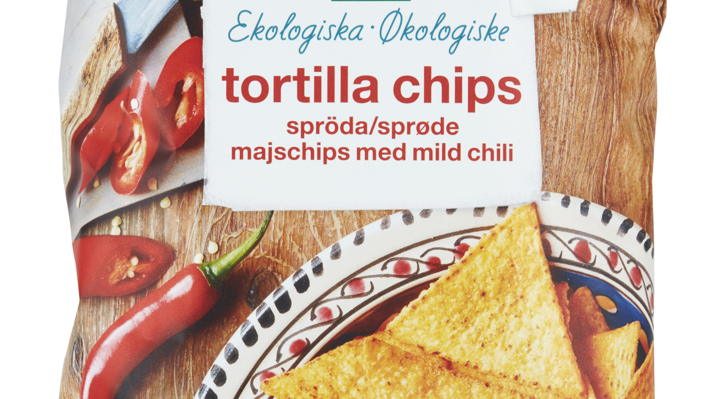 Coop återkallar Änglamark tortillachips med mild chili