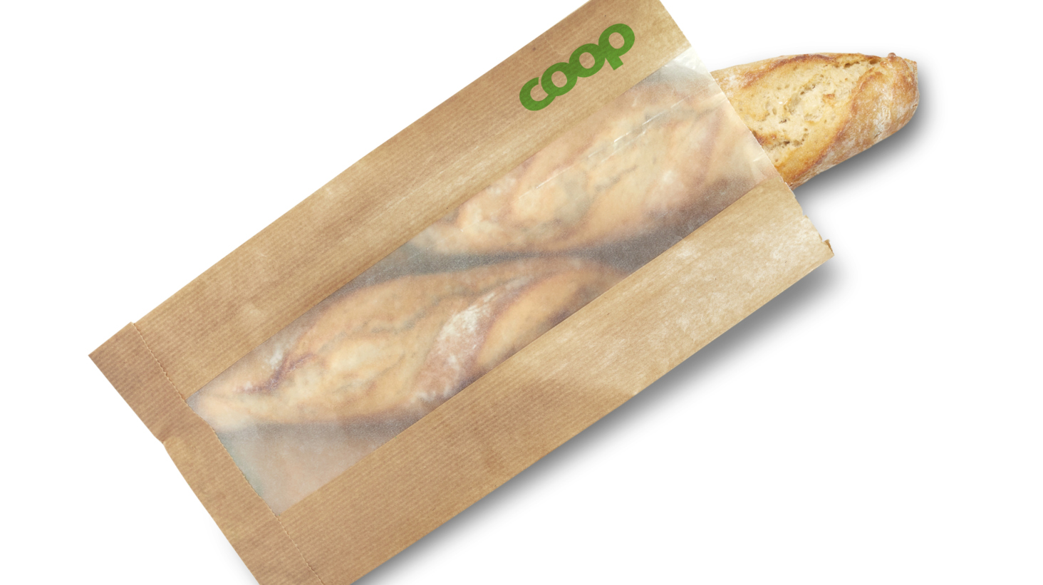 Coop slopar plasten i brödpåsarna