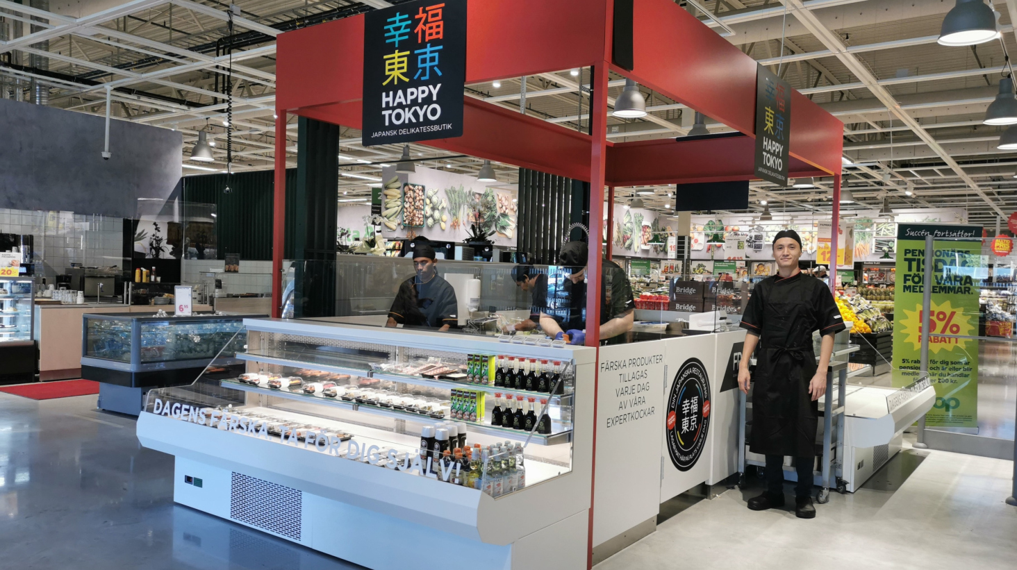 Coop lanserar nytt shop-in-shop koncept med Happy Tokyo