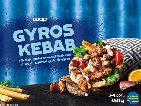 Coop släpper egen Gyros kebab och grova rågbröd