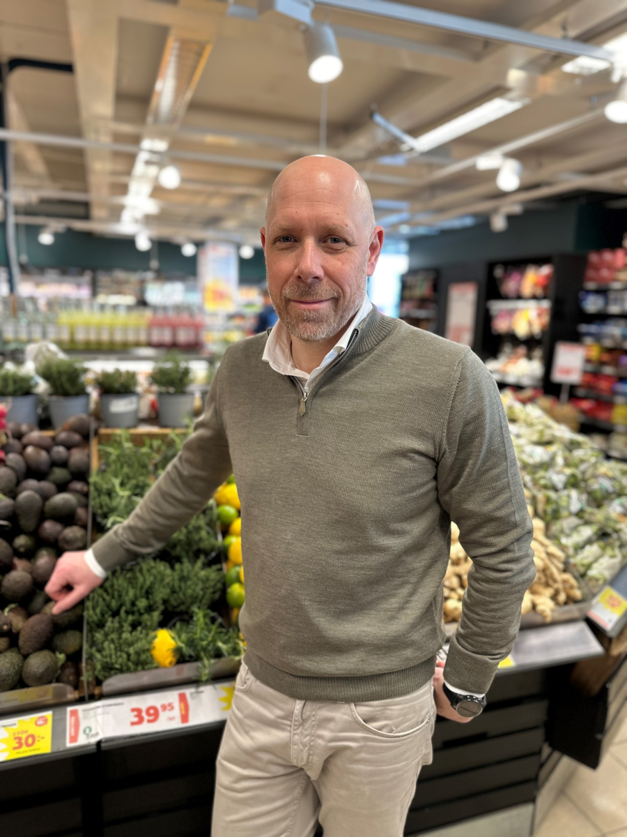 Sven Skarlöv, affärschef Coop