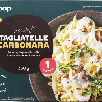 Tagliatelle Carbonara Coop