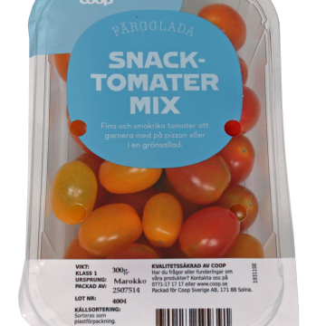 Coop Snackstomater Mix