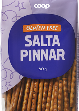 Glutenfria salta pinnar Coop