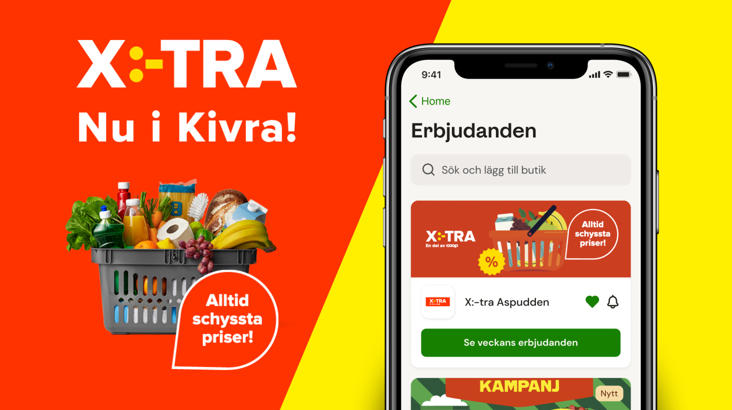 Coop utökar samarbetet med Kivra – inkluderar X:-tra