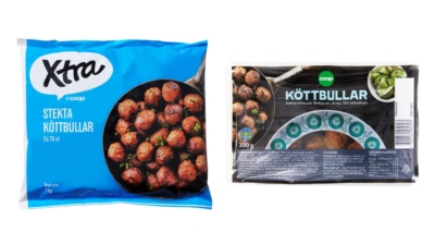 Dubbelt Coop i topp i köttbulletest