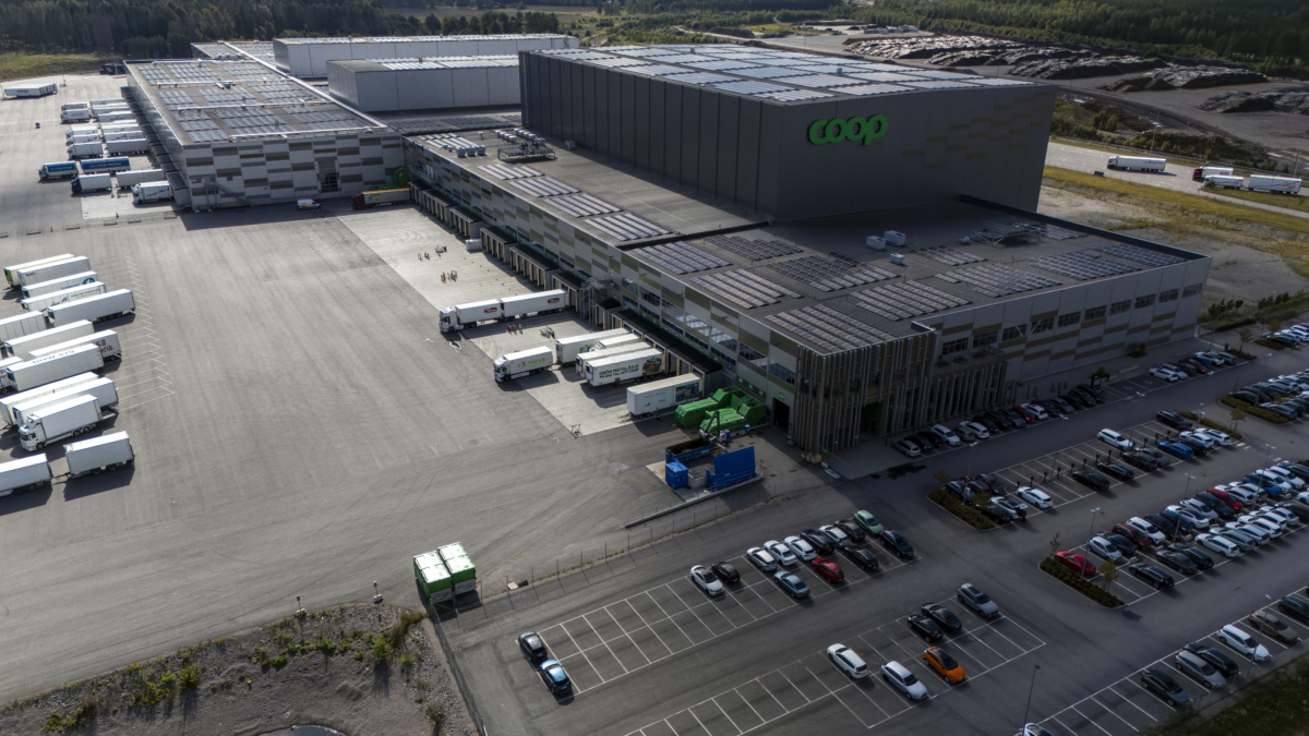 Coop Eskilstuna varuterminal översikt