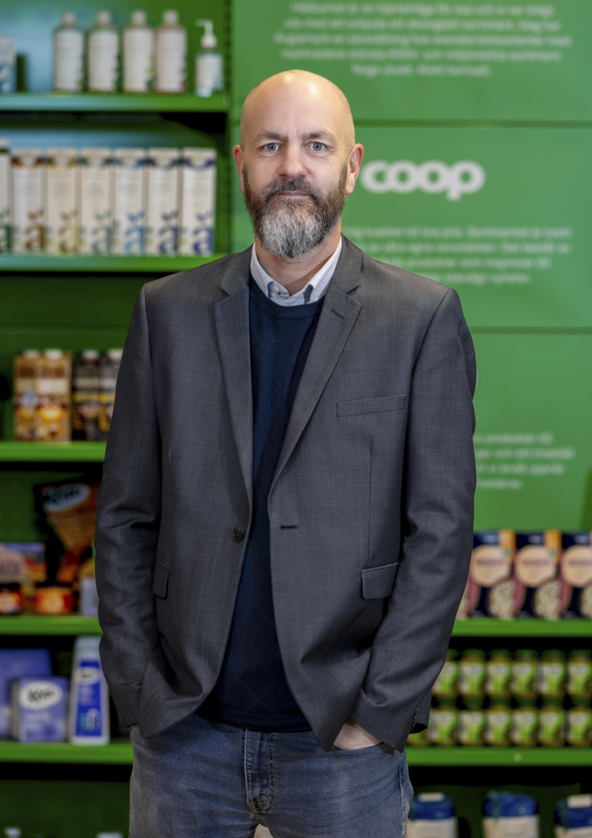 Mathias Landin kategorichef Coop Sverige