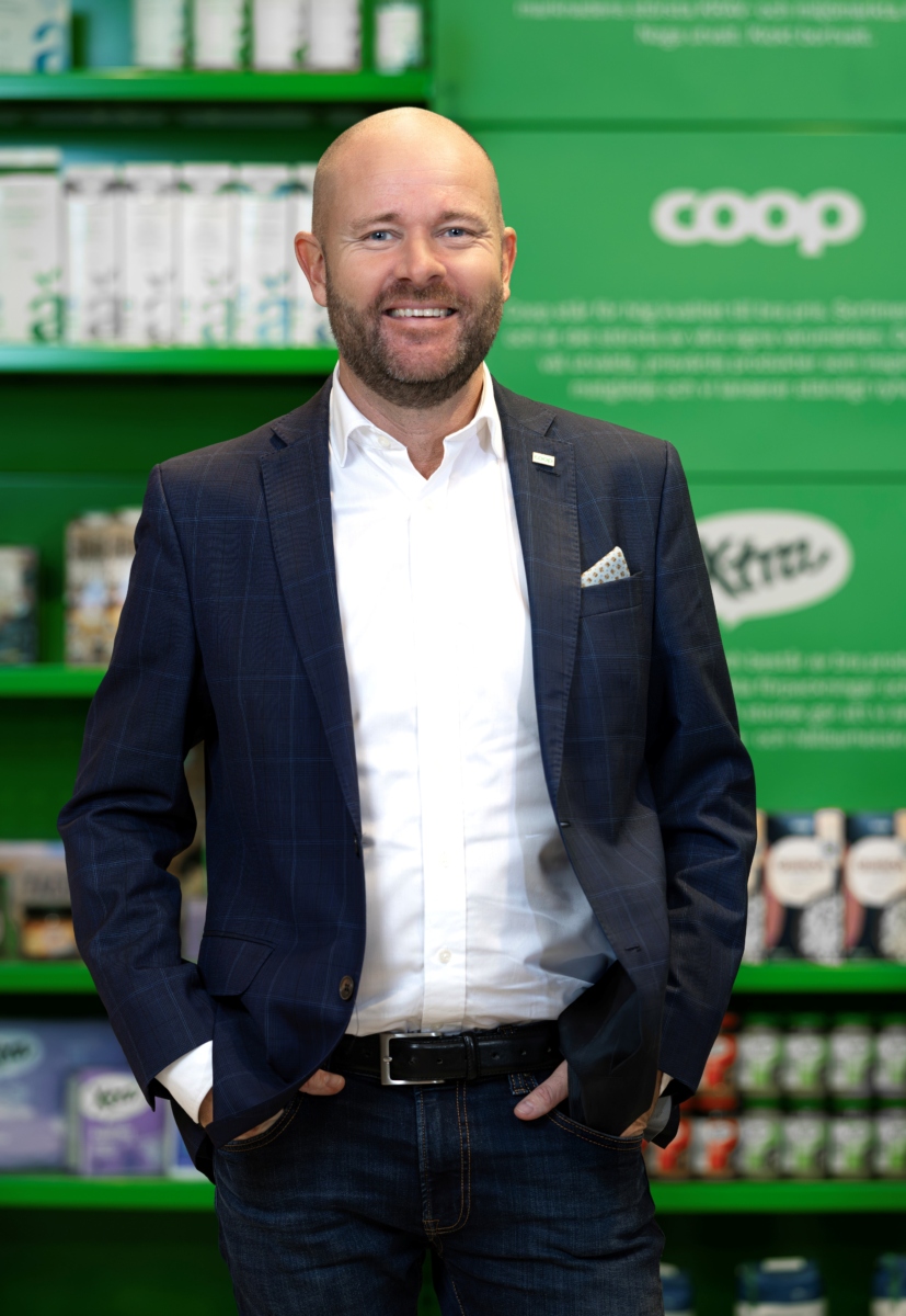 Peter Hägg affärschef frukt, grönt och blommor Coop Sverige