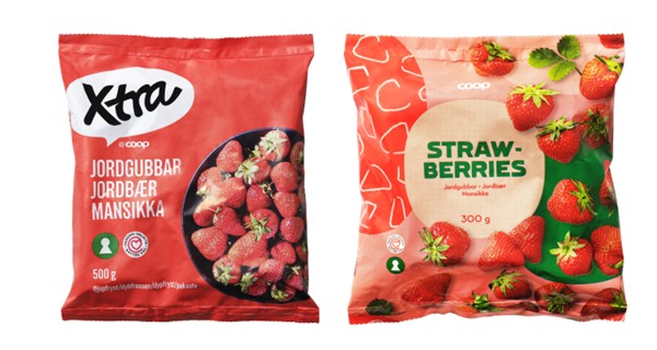 Coop återkallar Xtra frysta jordgubbar och Coop frysta jordgubbar