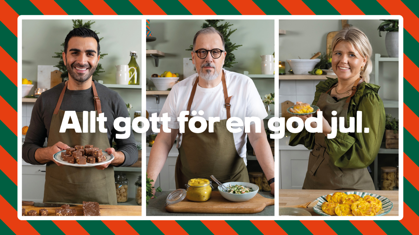 Coop dukar upp till julbord med hjälp av sju matkreatörer