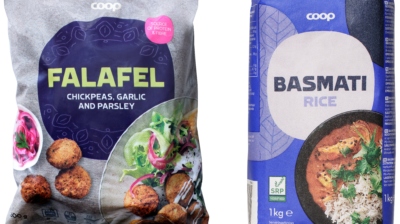 Dubbelvinst för Coop: Falafel och Basmatiris korade till bäst i klassen